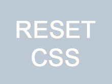 Código reset CSS