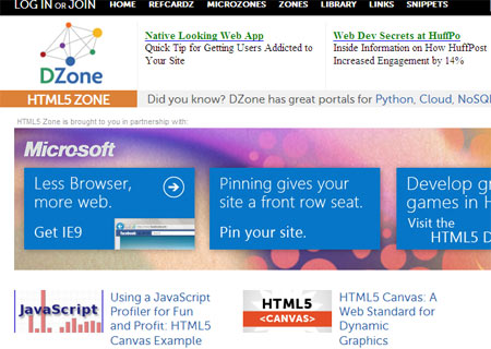 DZone-html5