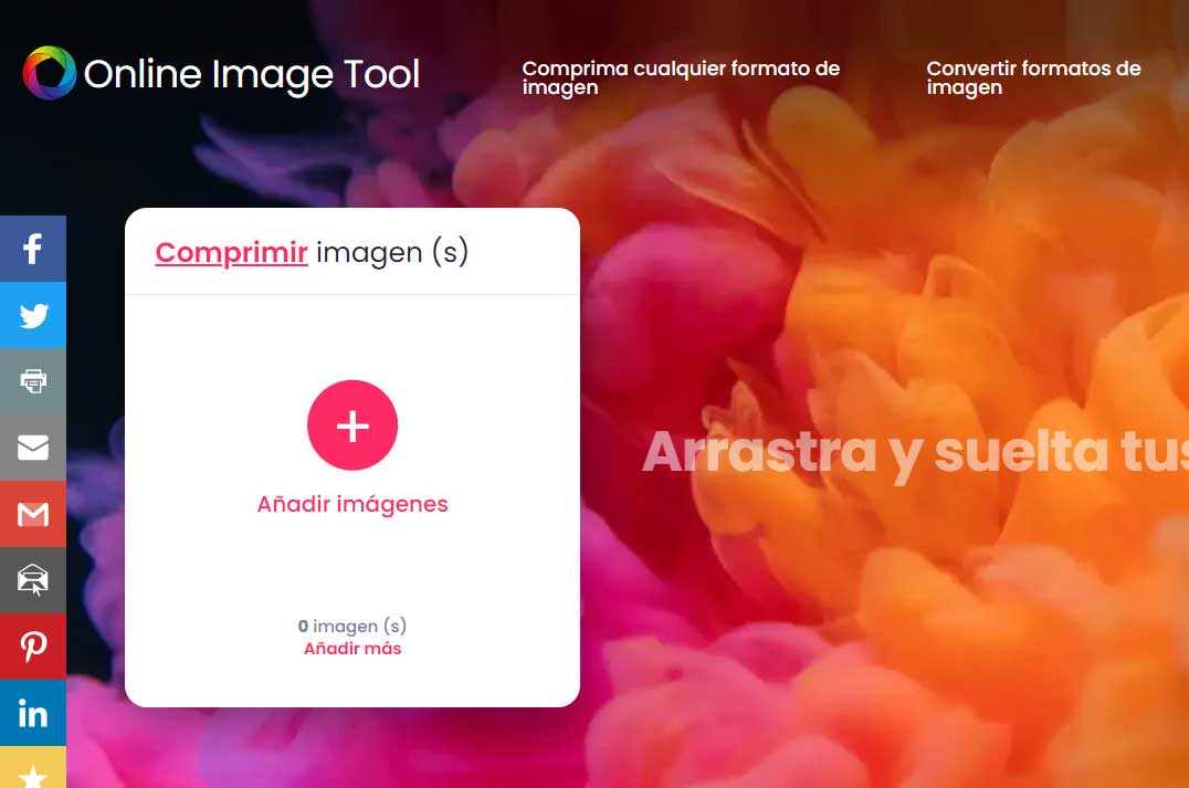 Convertir o comprimir imágenes online